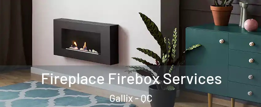  Fireplace Firebox Services Gallix - QC