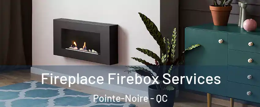  Fireplace Firebox Services Pointe-Noire - QC