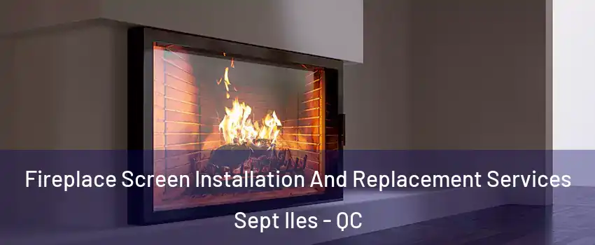 Fireplace Screen Installation And Replacement Services Sept Iles - QC