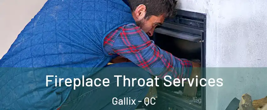  Fireplace Throat Services Gallix - QC