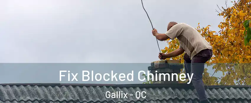  Fix Blocked Chimney Gallix - QC