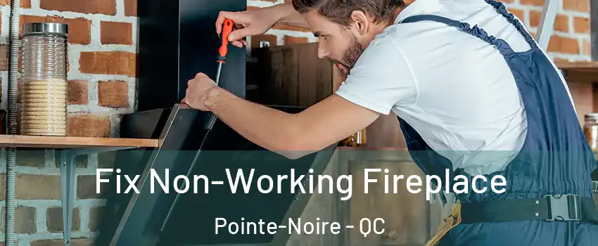  Fix Non-Working Fireplace Pointe-Noire - QC