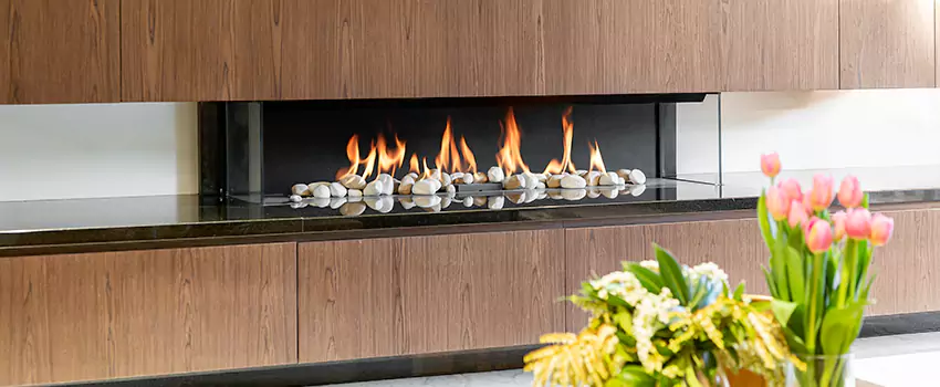 Outdoor Modern Fireplace Renovation Services in Sept Iles, QC
