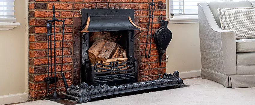 Vintage-style Fireplace Redesign in Plage Monaghan, Quebec