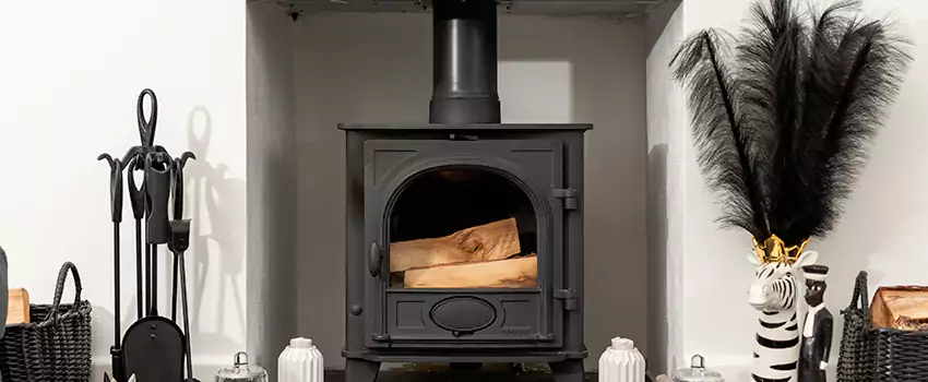 Thelin Hearth Products Providence Pellet Insert Fireplace Installation in Sept Iles, QC