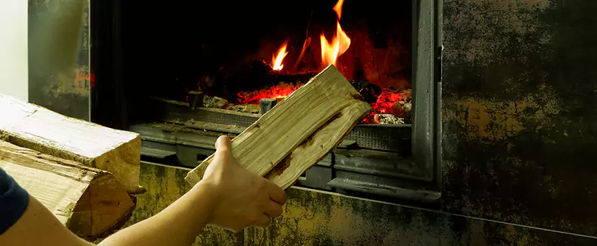 Wood Stove Heat Resistant Wall Repair in Sept Iles, Quebec