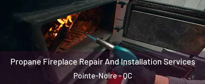 Propane Fireplace Repair And Installation Services Pointe-Noire - QC